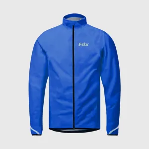 Fdx J20 Blue Windproof & Waterproof Men's & Boy's Cycling Jacket