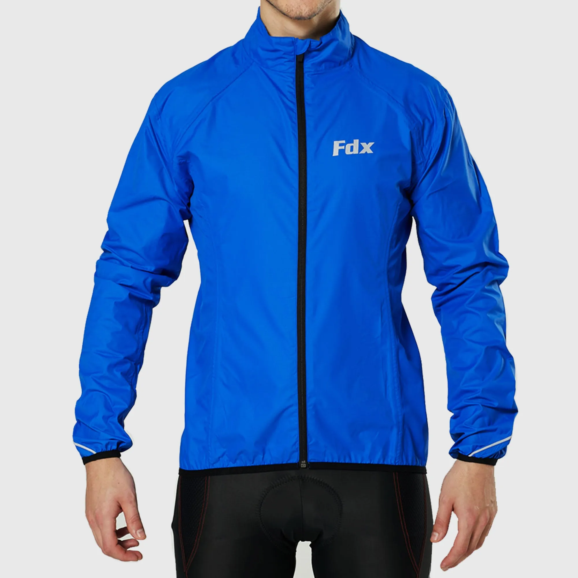 Fdx J20 Blue Windproof & Waterproof Men's & Boy's Cycling Jacket
