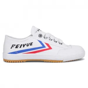 Feiyue Footwear Fe Lo 1920 Canvas Martial Arts/Gym/Lifing Shoes - White / Blue / Red