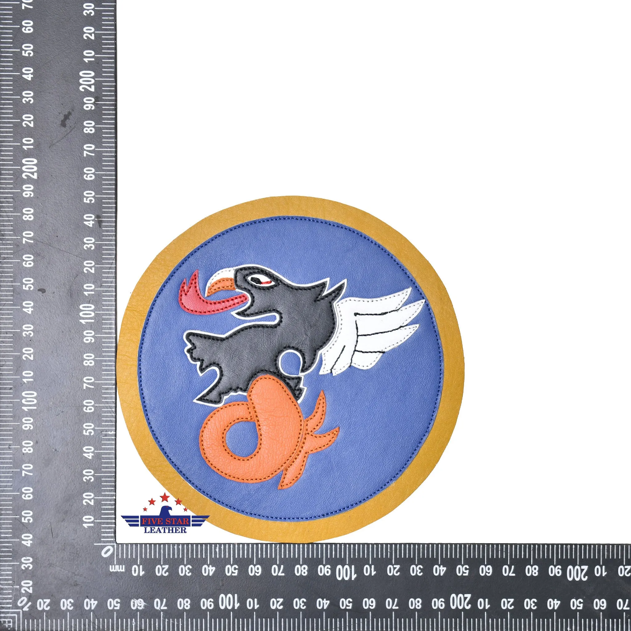 Fivestar Leather 3d Flying Training Squadron Leather Patch