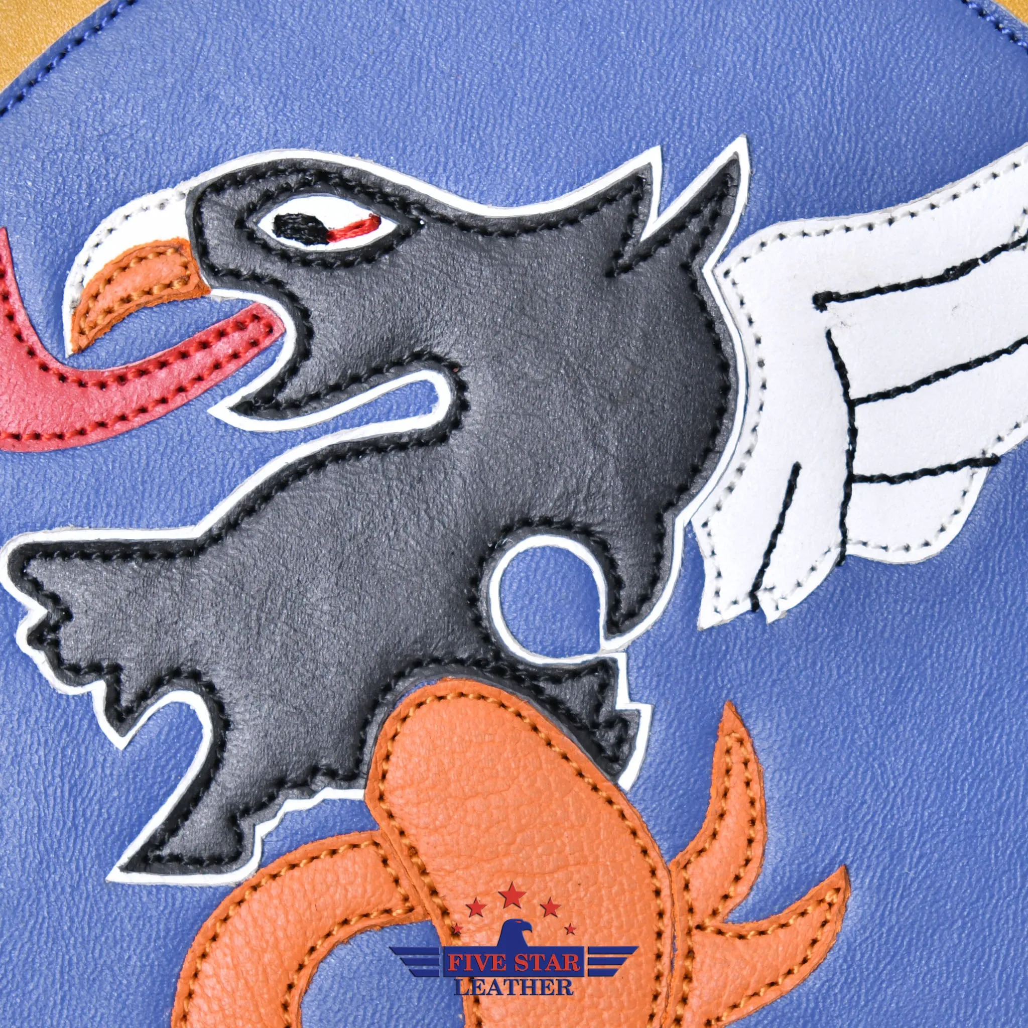 Fivestar Leather 3d Flying Training Squadron Leather Patch