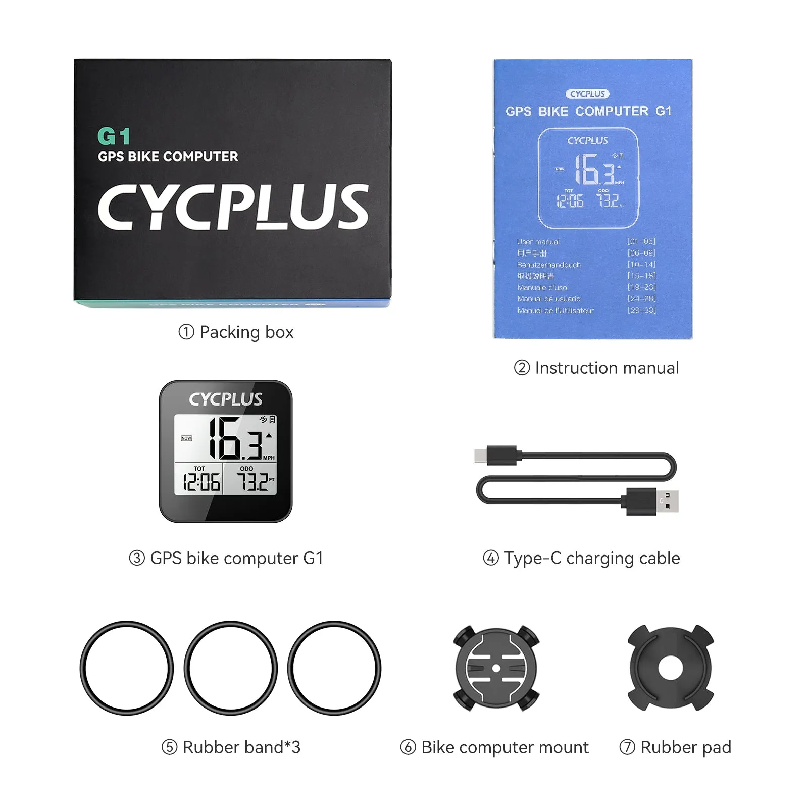 G1 GPS Cycling Computer