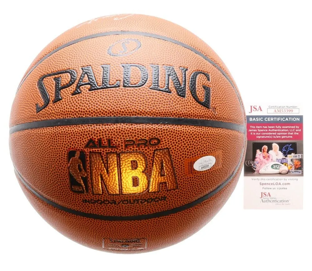 George Karl Signed NBA Basketball (JSA COA) Veteran Head Coach, Seattle, Denver