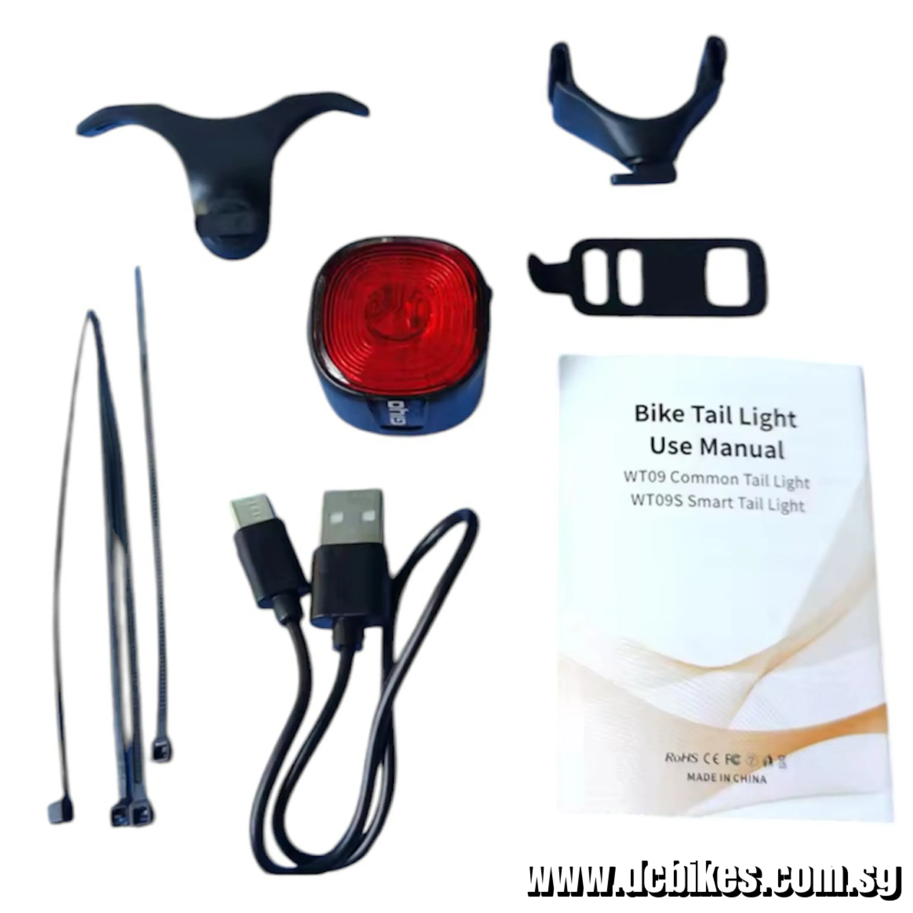 Giyo Cycling Taillights Smart Led MTB Road Bicycle Ip66 Night Safety Tail Lights Lamp Riding Accessories