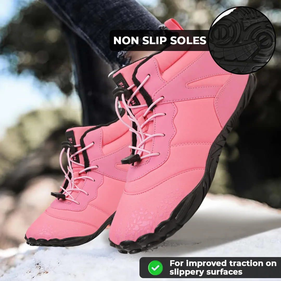 GlacioGrip Pro™ Non-slip & universal winter barefoot shoe (Waterproof)