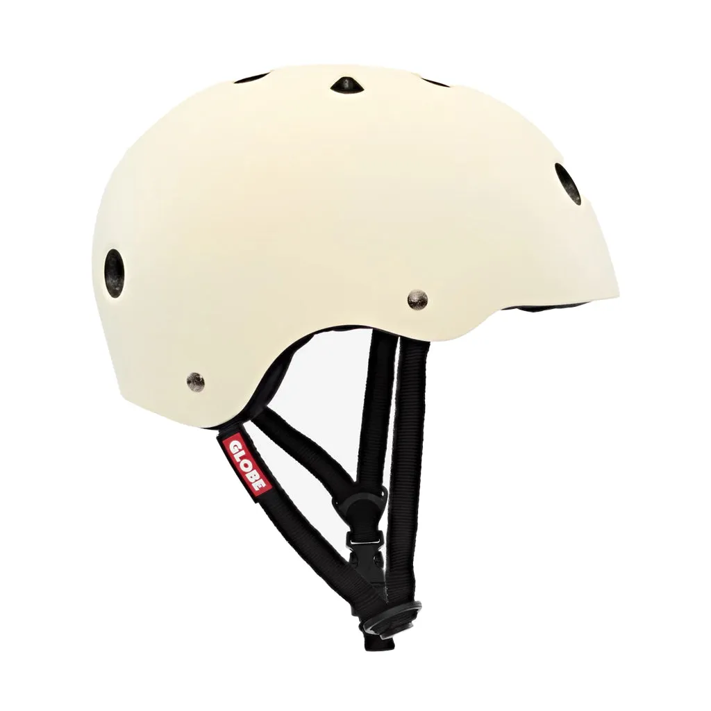 GLOBE GOODSTOCK CERTIFIED HELMETS - MATTE OFF-WHITE