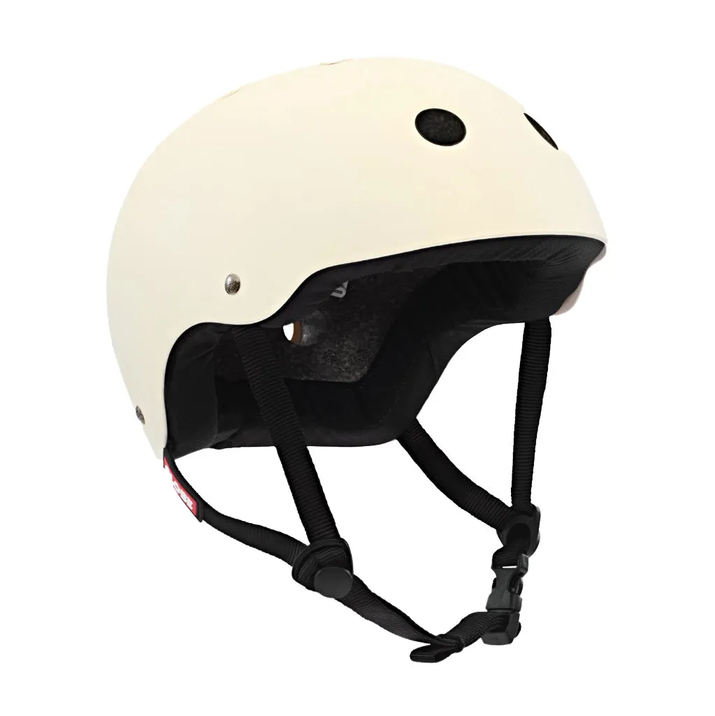 GLOBE GOODSTOCK CERTIFIED HELMETS - MATTE OFF-WHITE