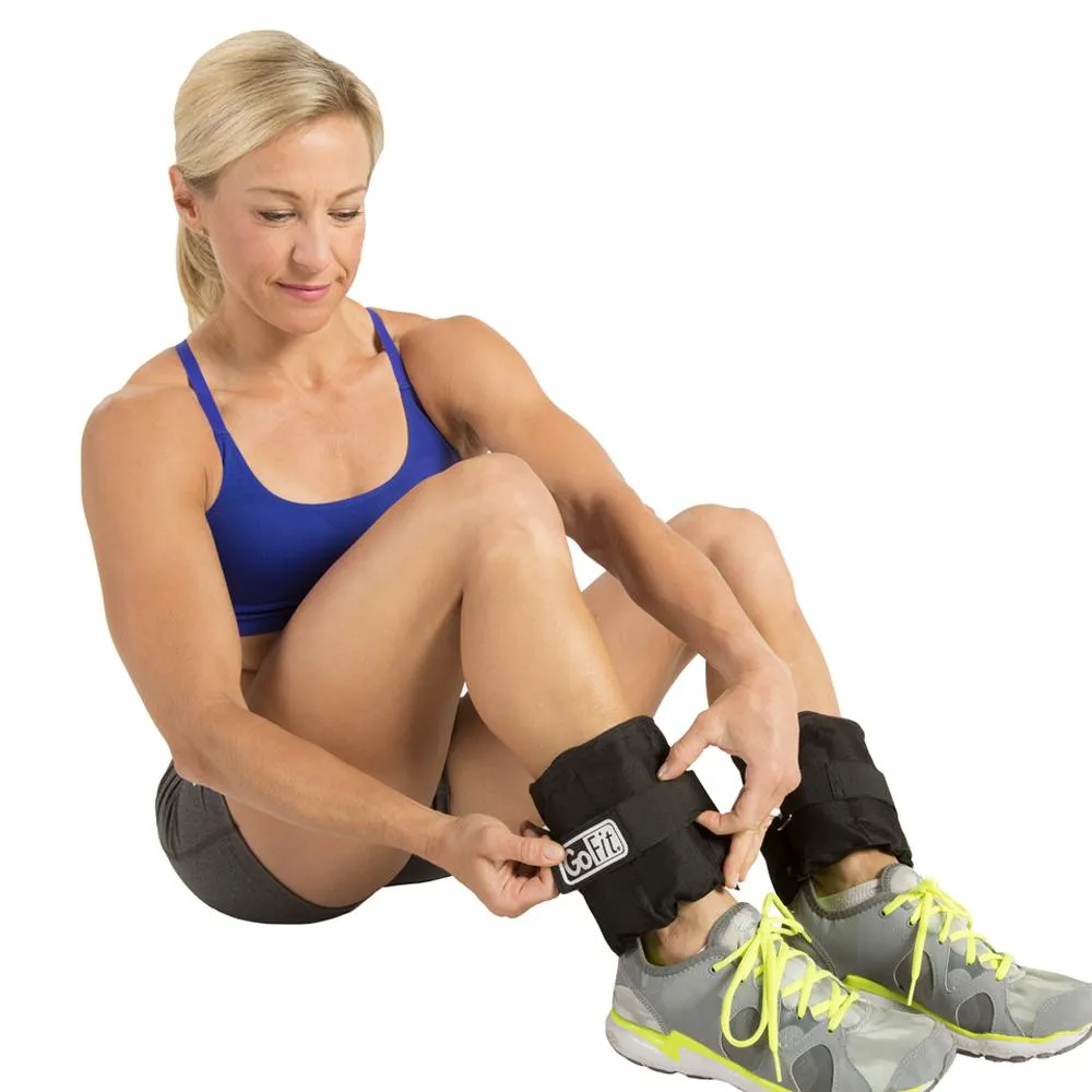 Go Fit Adjustable Ankle Weights