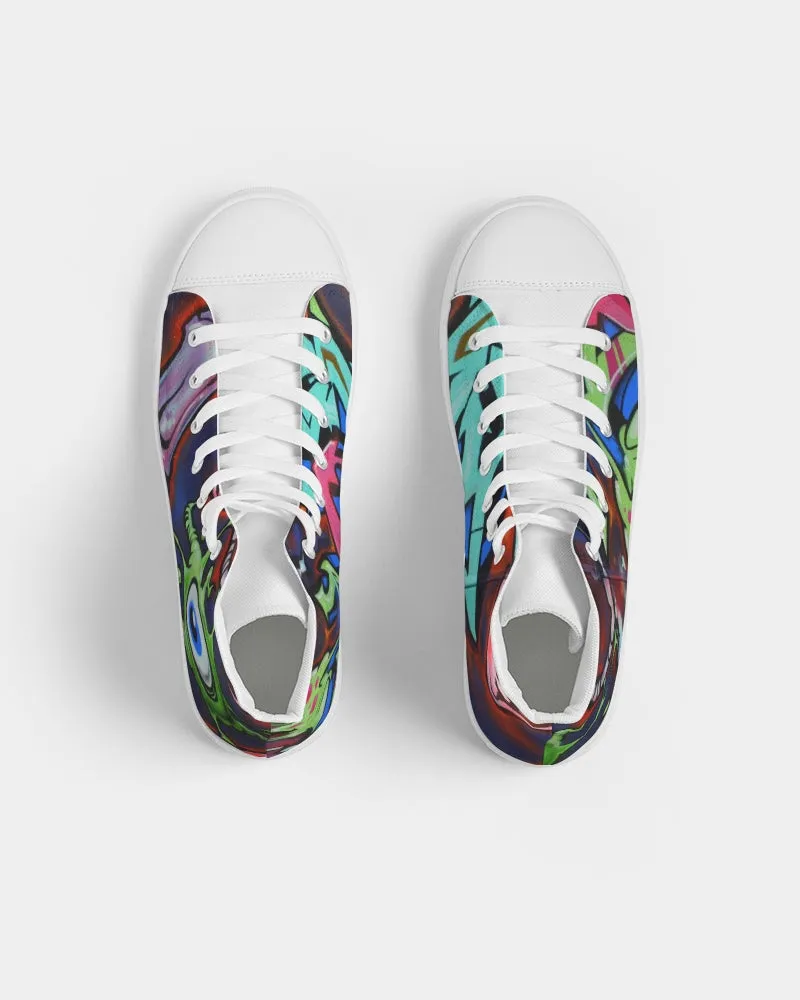 GRAFFITI Women's Hightop Canvas Shoe