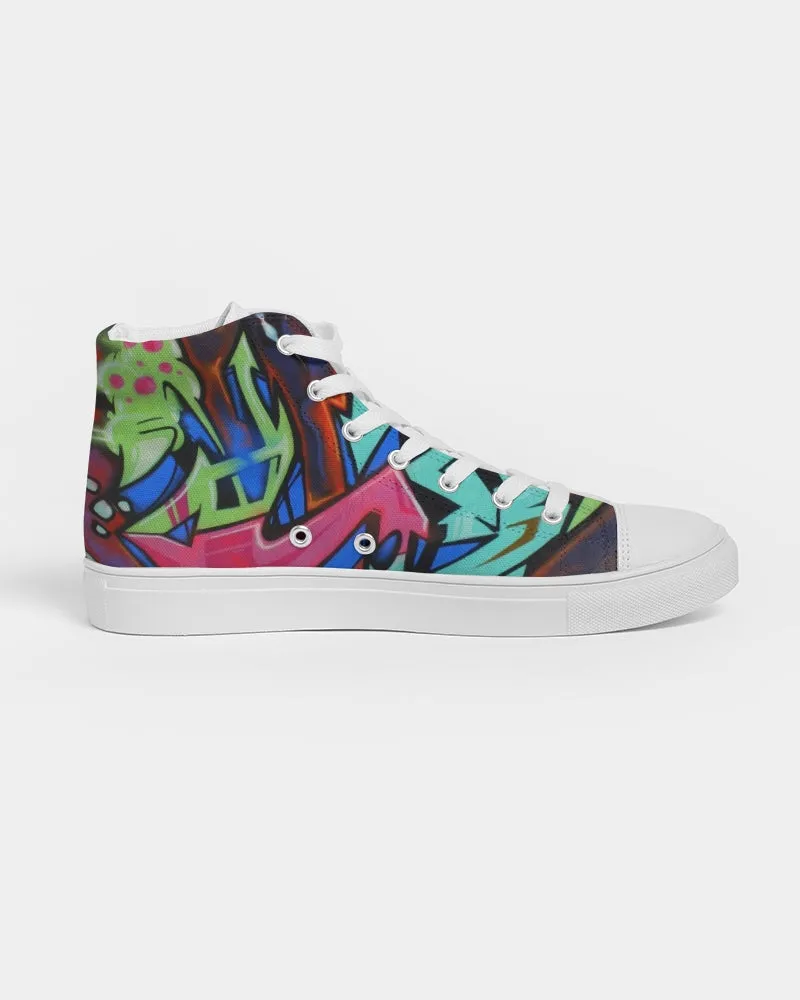 GRAFFITI Women's Hightop Canvas Shoe