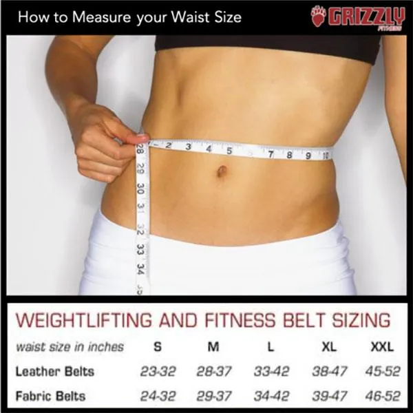 Grizzly 4" Pacesetter Padded Leather Weight Belt