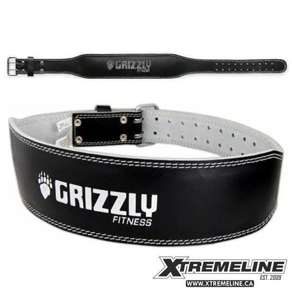 Grizzly 4" Pacesetter Padded Leather Weight Belt