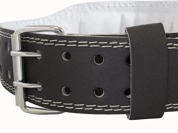 Grizzly 4" Pacesetter Padded Leather Weight Belt