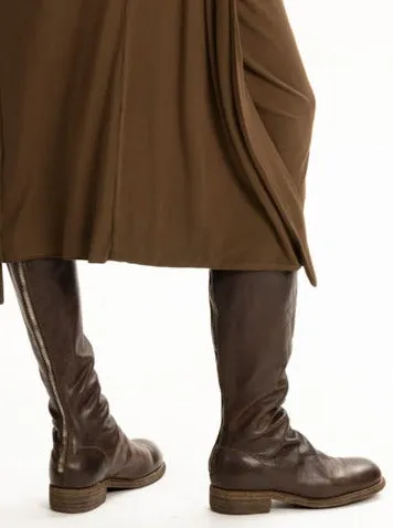 Guidi Knee High Back Zip Boot