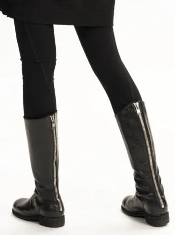 Guidi Knee High Back Zip Boot