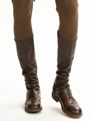 Guidi Knee High Back Zip Boot