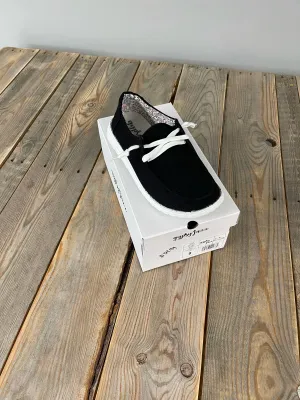 Gypsy Jazz black canvas shoes