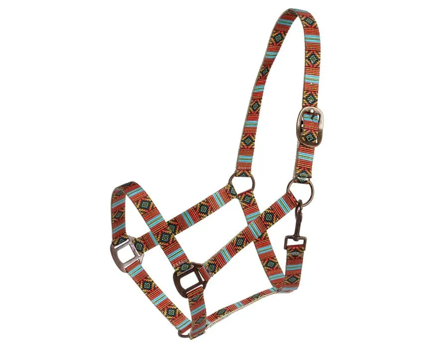 Halter with Copper Hardware Nicoma (FOR3800)