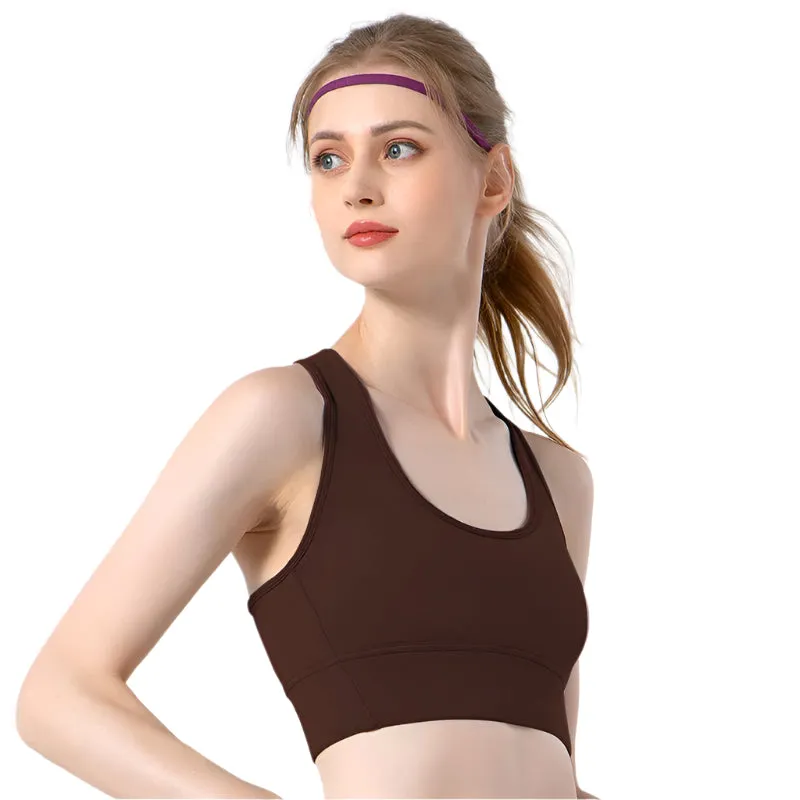 High Impact Cross Back Sports Bra