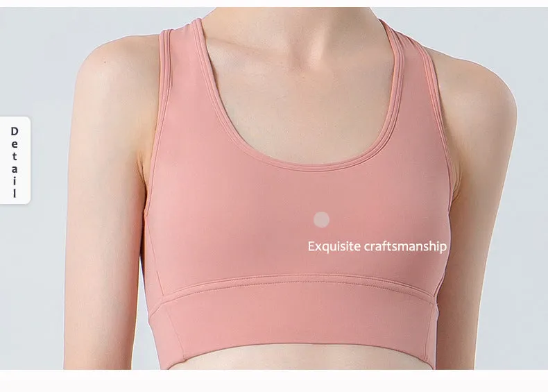 High Impact Cross Back Sports Bra