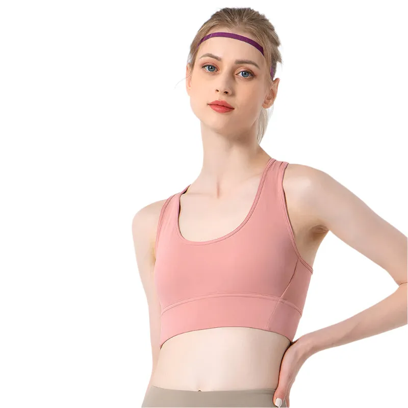 High Impact Cross Back Sports Bra