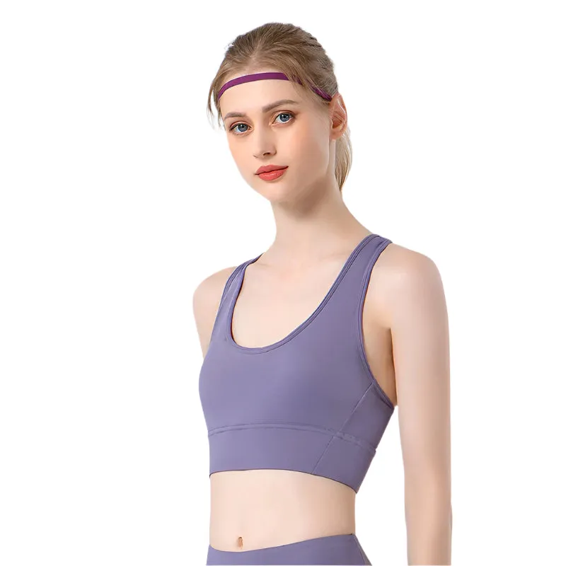 High Impact Cross Back Sports Bra