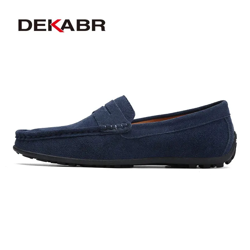 High-Quality Genuine Leather Soft Loafers for Men