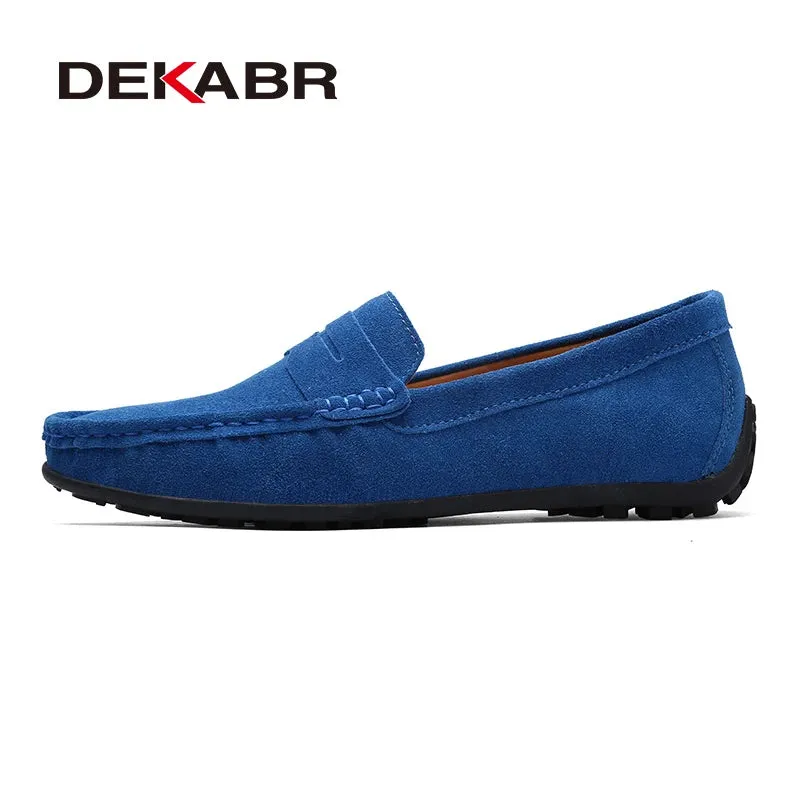 High-Quality Genuine Leather Soft Loafers for Men