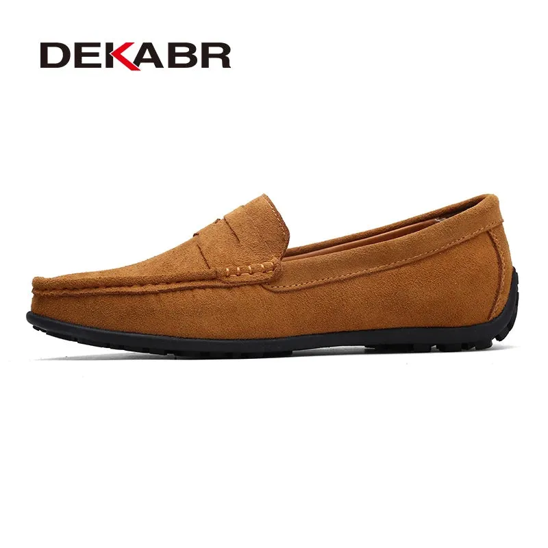 High-Quality Genuine Leather Soft Loafers for Men