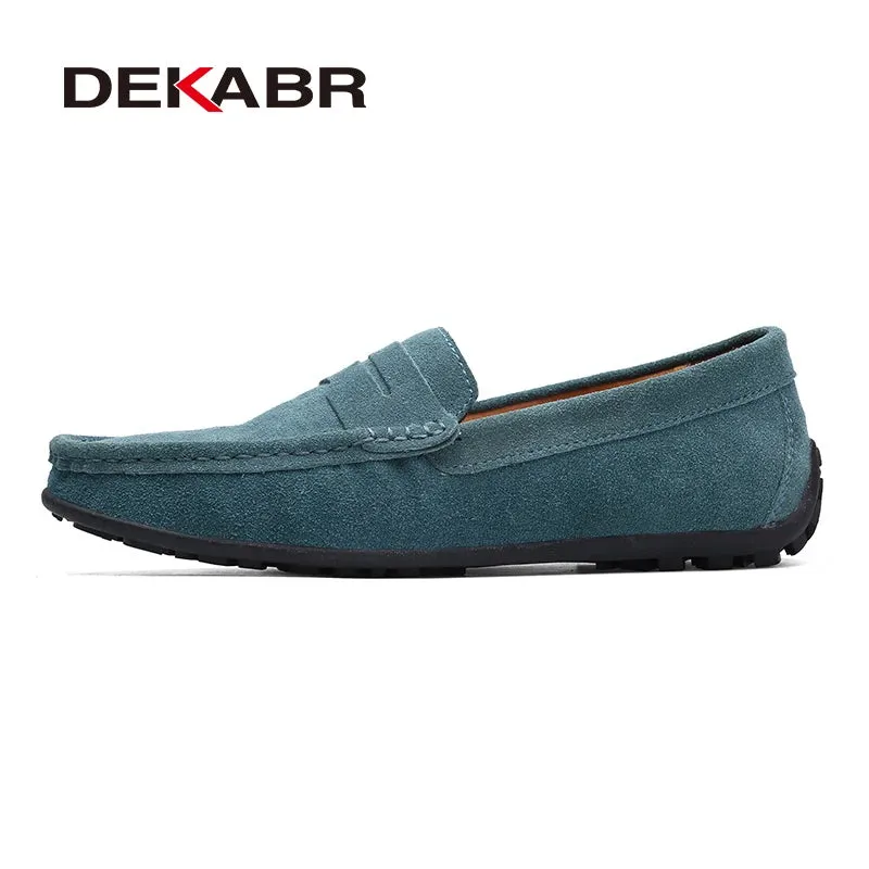 High-Quality Genuine Leather Soft Loafers for Men
