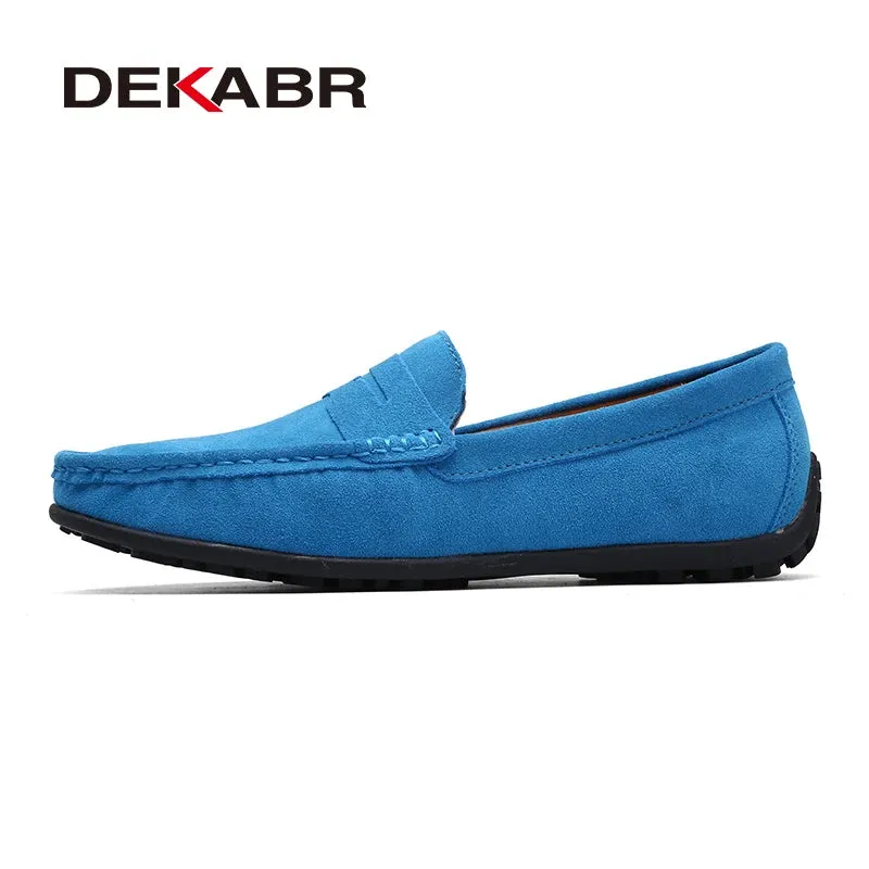 High-Quality Genuine Leather Soft Loafers for Men