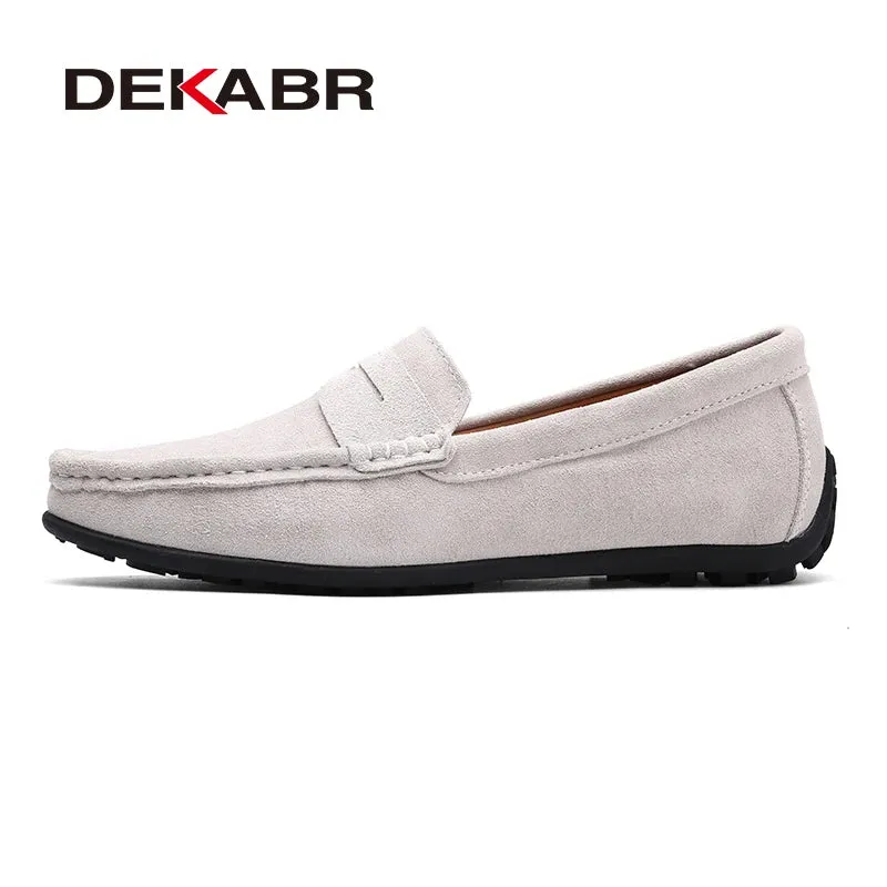 High-Quality Genuine Leather Soft Loafers for Men
