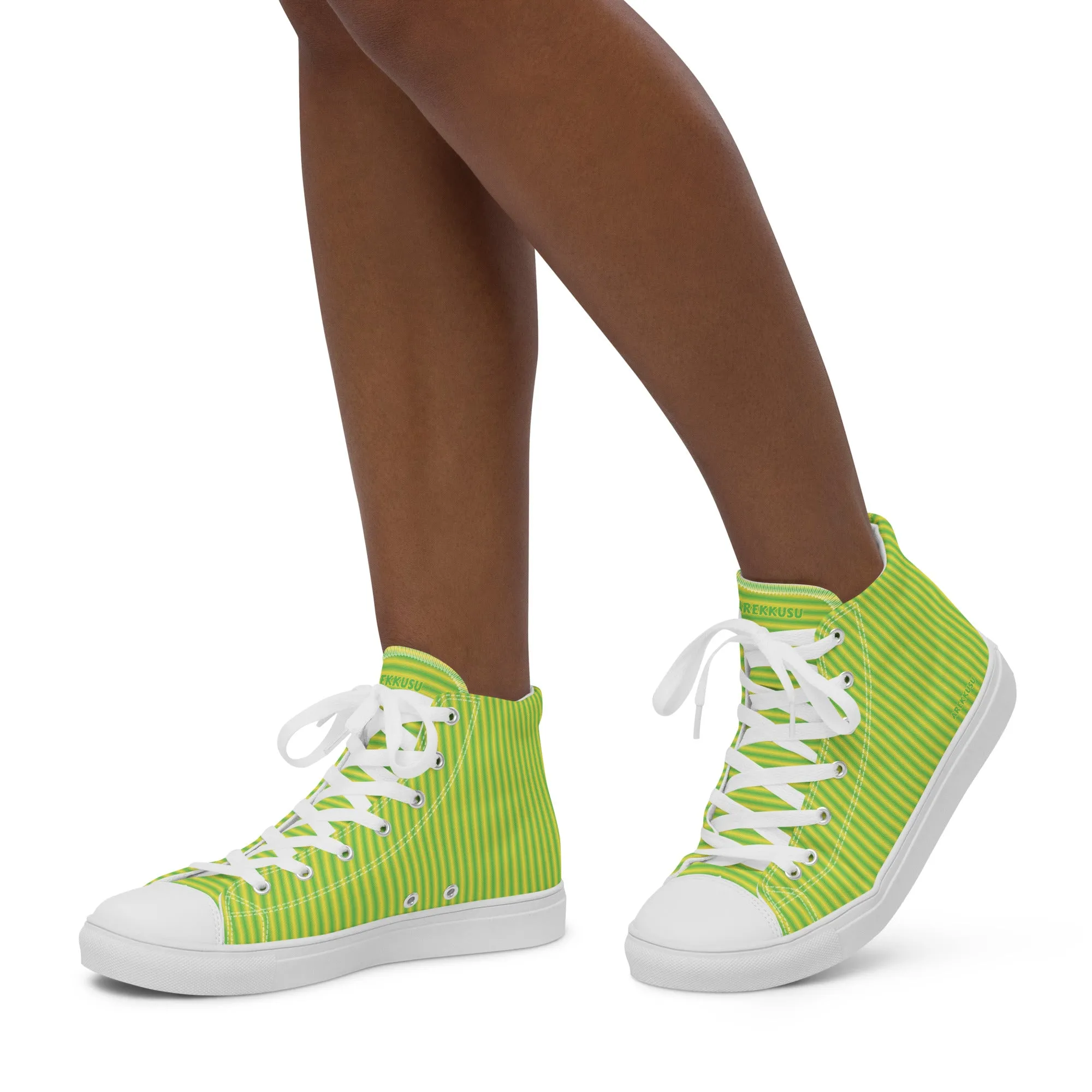 High Top Canvas Shoes