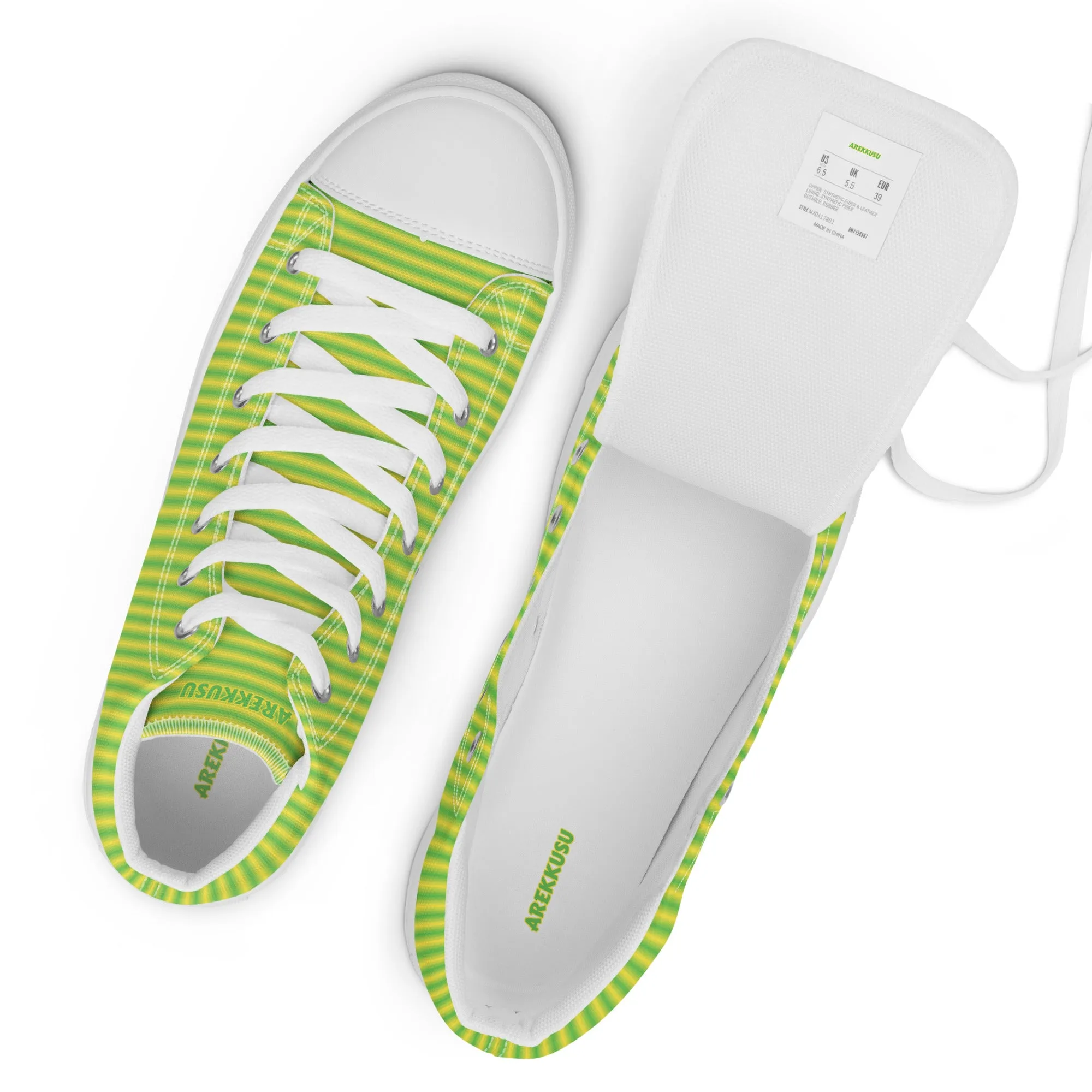 High Top Canvas Shoes