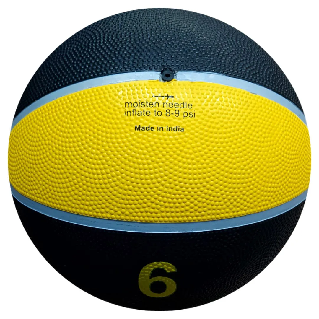 Hit Sport Trainer Yellow Basketball Size 6 | 10 Pack