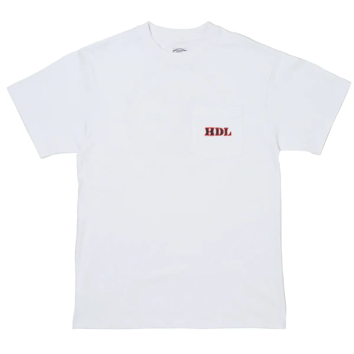 Hoddle - Thunderdome Pocket Tee White