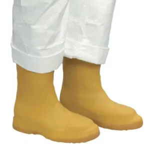 Honeywell Hi Strap-On Rubber Overboots, Size 16, 18 in H, Yellow, A380-16
