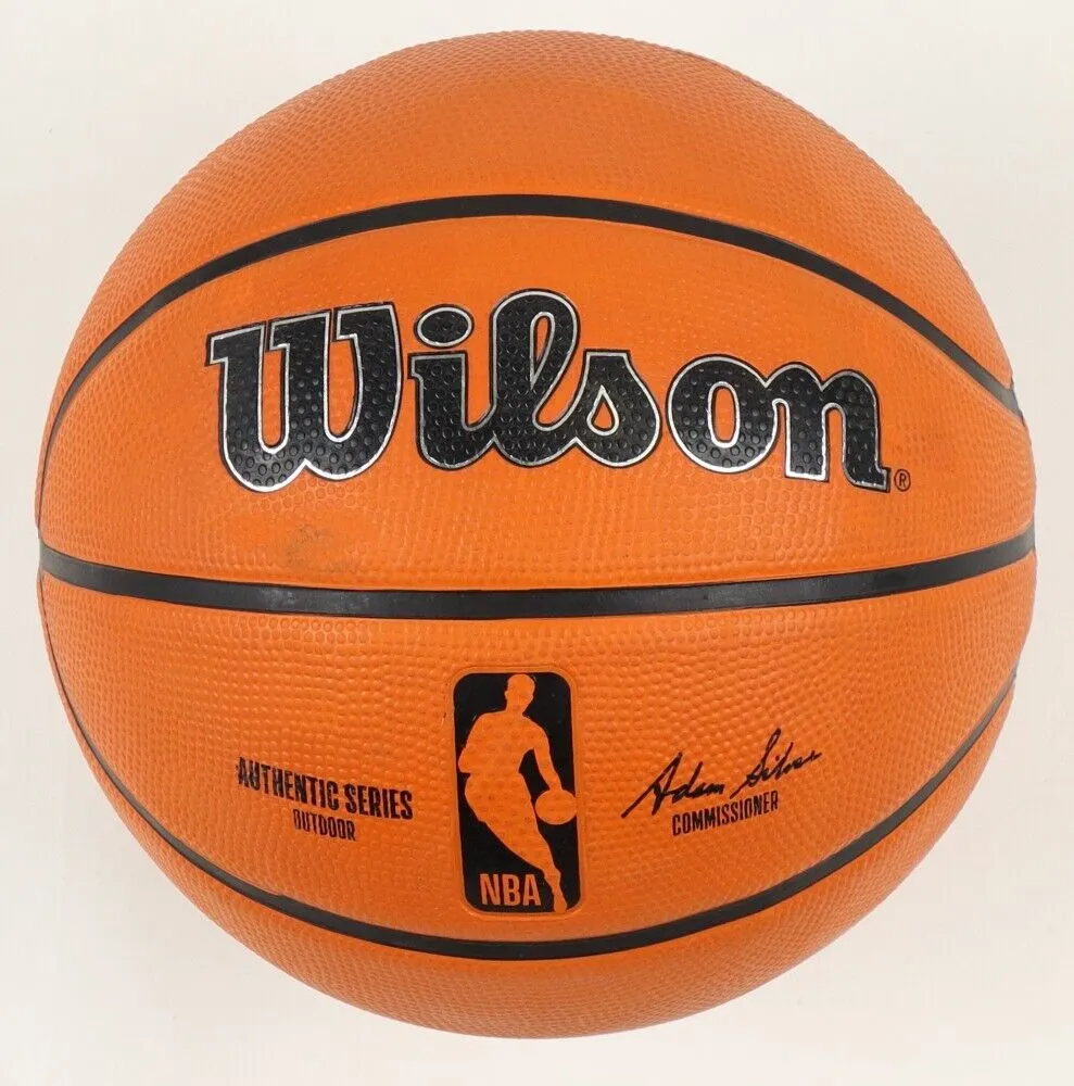 Horace Grant Signed Basketball "4xNBA Champ" (OKAuthentics) Bulls, Magic, Lakers