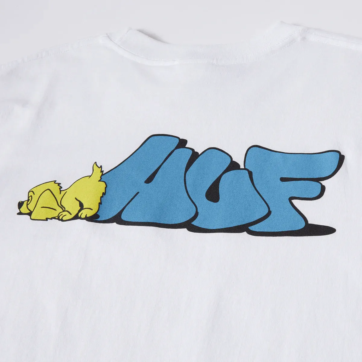 Huf - Dog Sense Tee White
