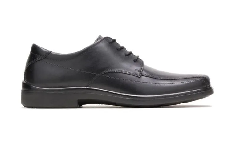 Hush Puppies Men's Black Leather Venture 10864