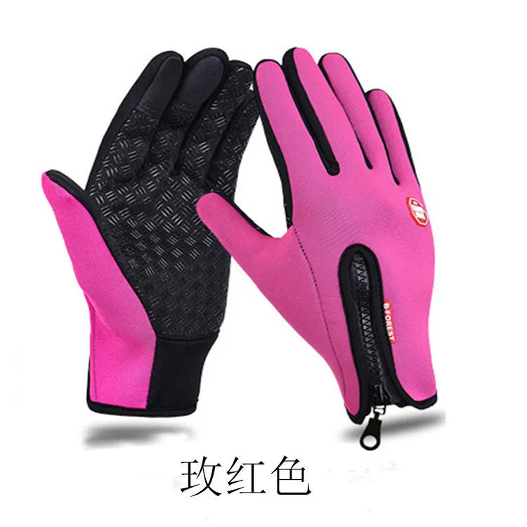 INSTOCK-Touch screen cycling gloves men's