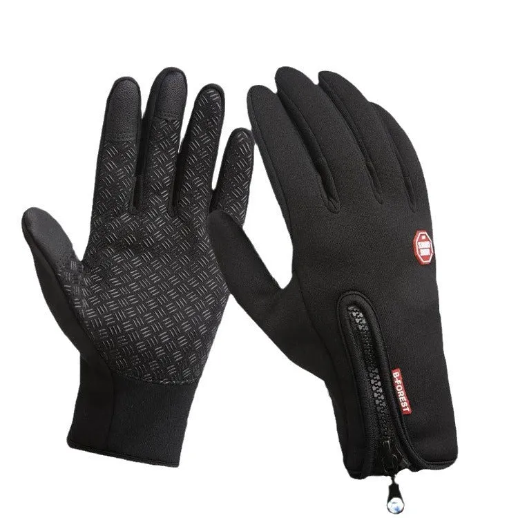 INSTOCK-Touch screen cycling gloves men's