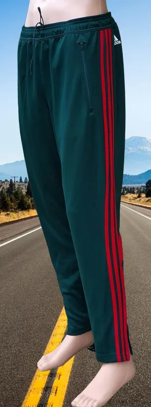 ITALIAN CALCIO AC MILAN 2014-2015 UEFA CHAMPIONS LEAGUE PRESENTATION & TRAINING ADIDAS JOGGING PANTS SIZE LARGE MODEL F83785