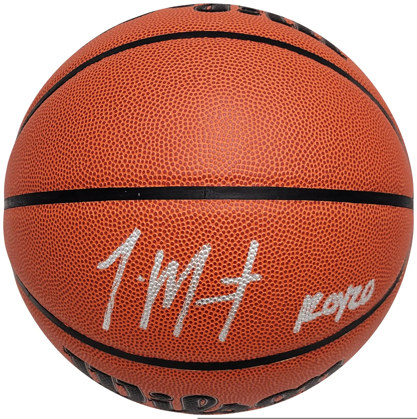 JA MORANT AUTOGRAPHED WILSON BASKETBALL GRIZZLIES ROY 20 JSA 207965