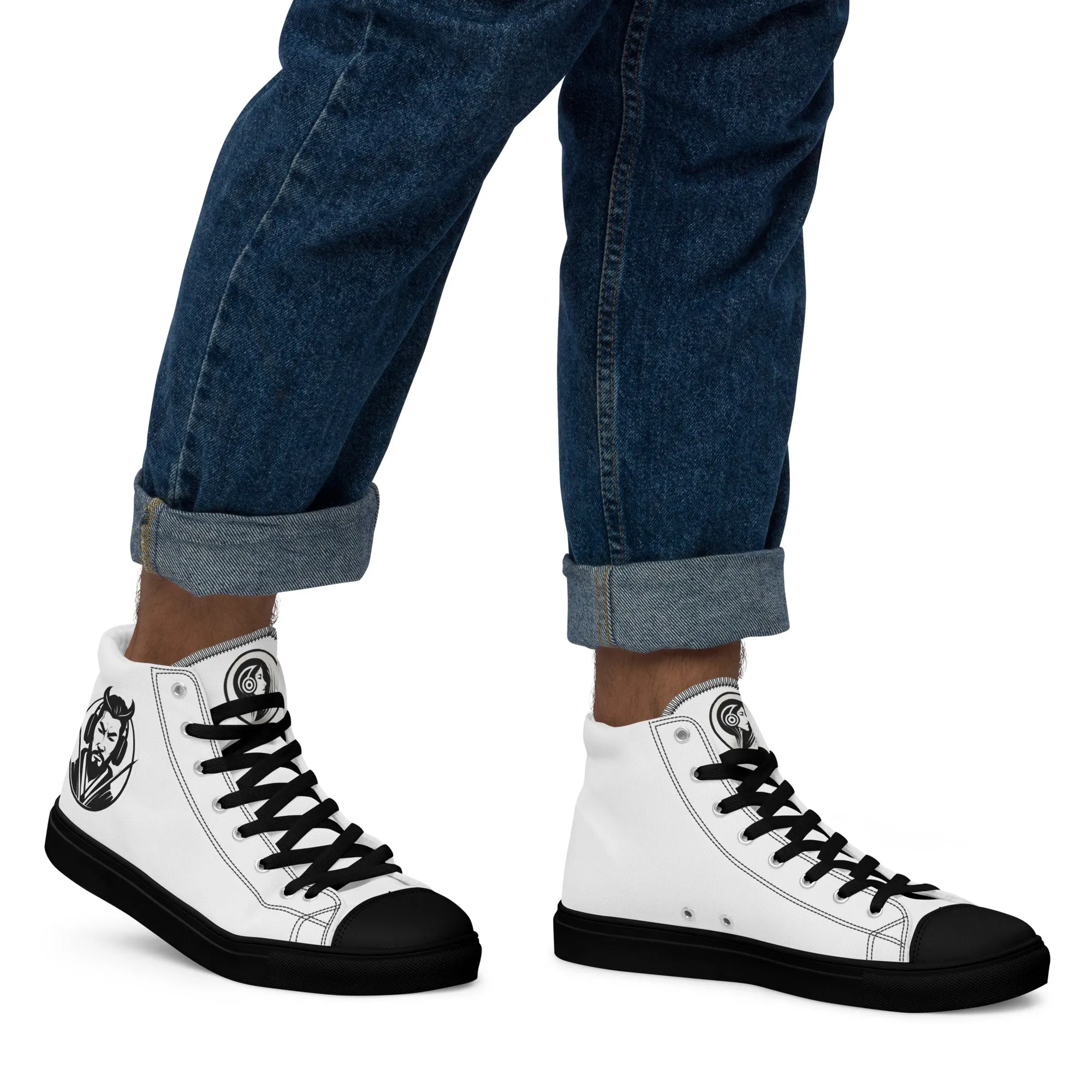 Jinsoku (Swift or Rapid)- Men’s High Top Canvas Shoes