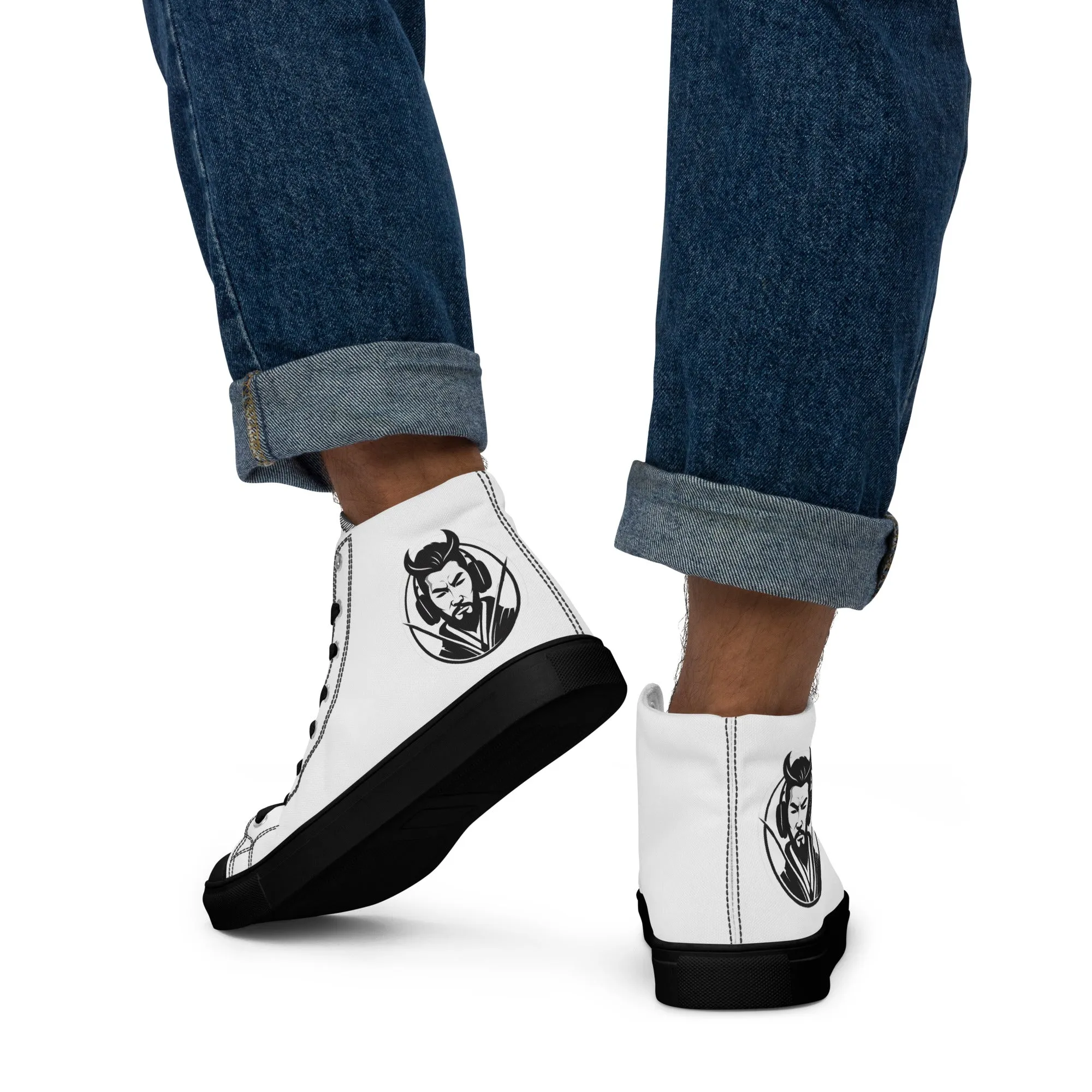 Jinsoku (Swift or Rapid)- Men’s High Top Canvas Shoes