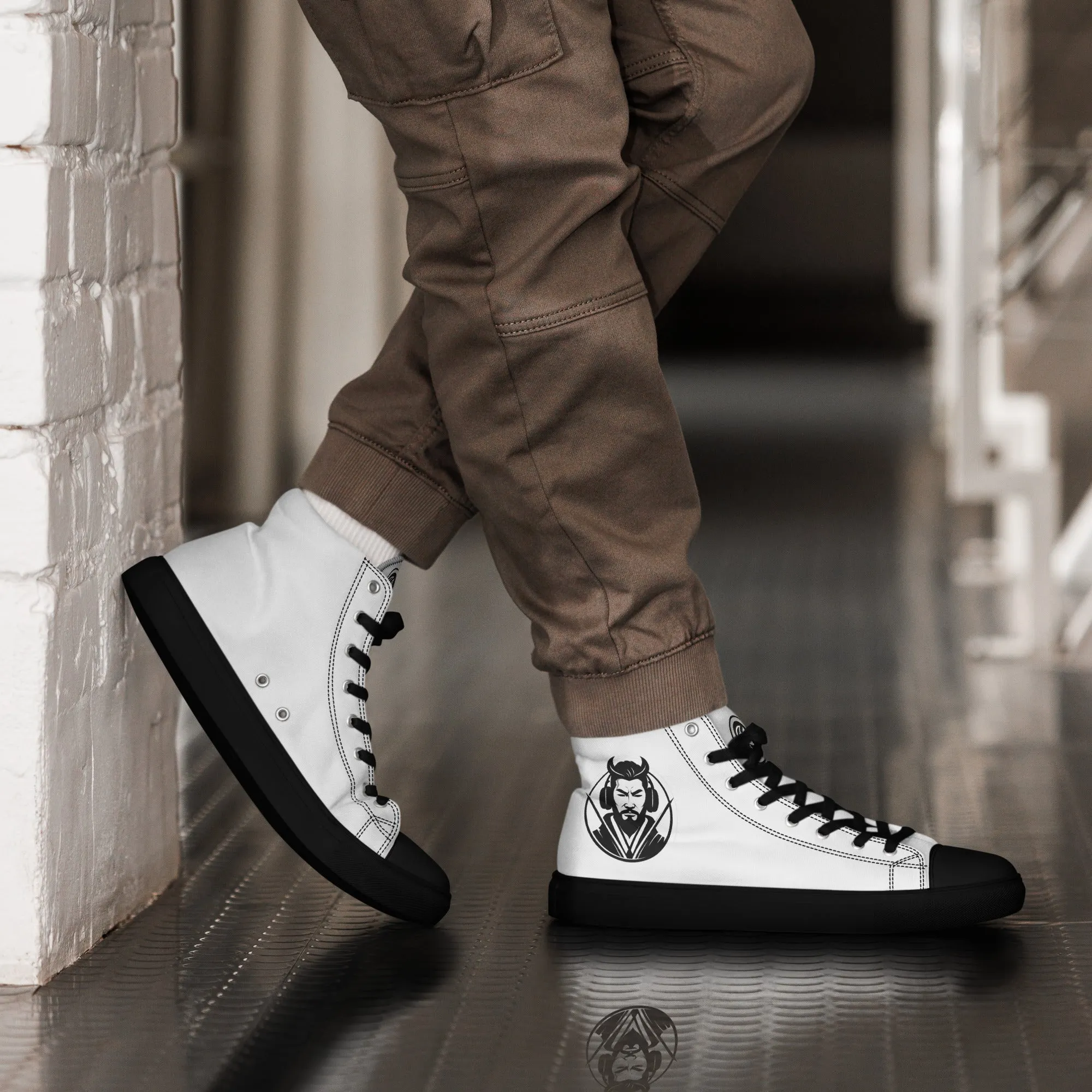 Jinsoku (Swift or Rapid)- Men’s High Top Canvas Shoes