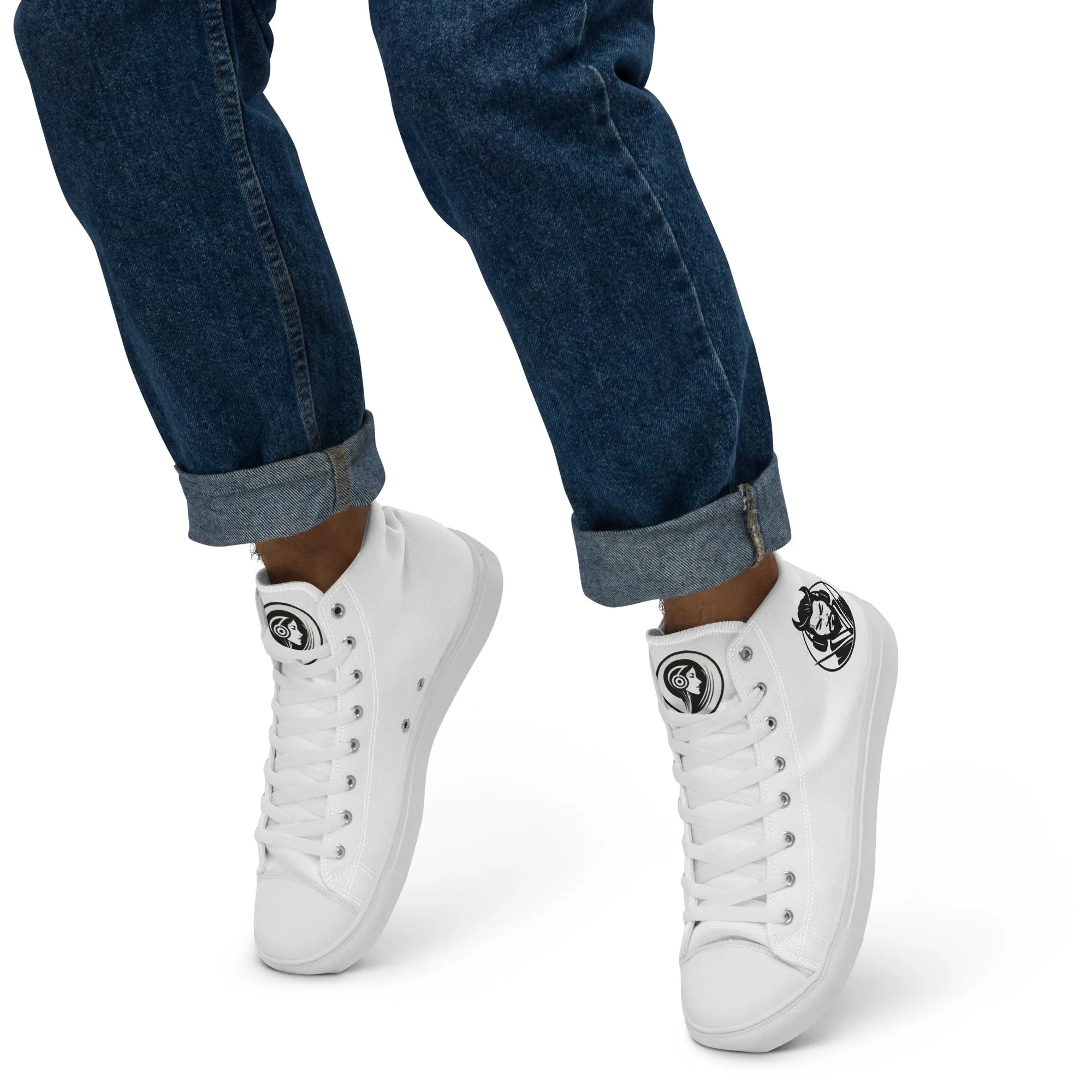 Jinsoku (Swift or Rapid)- Men’s High Top Canvas Shoes