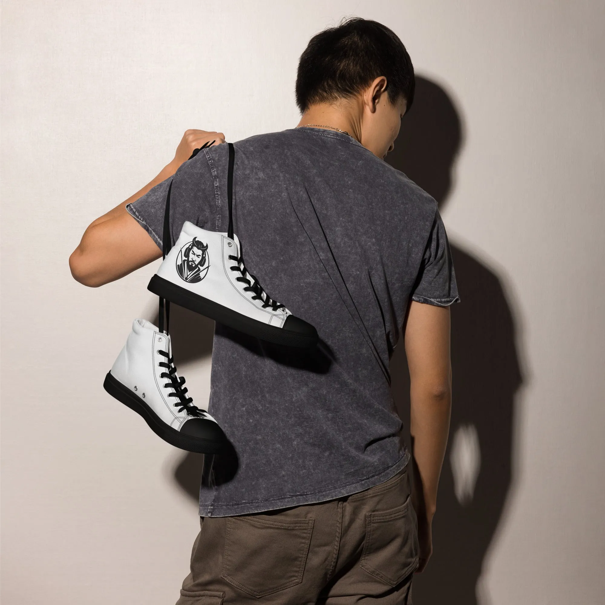 Jinsoku (Swift or Rapid)- Men’s High Top Canvas Shoes