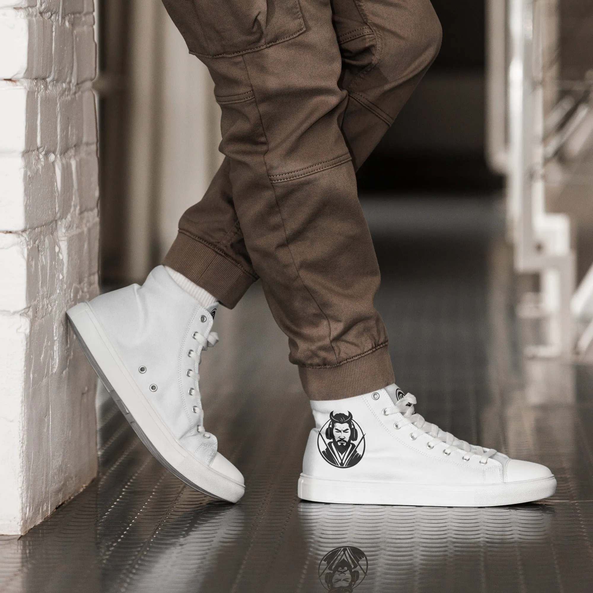Jinsoku (Swift or Rapid)- Men’s High Top Canvas Shoes
